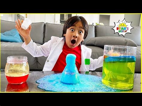 Easy Diy Science Experiments For Kids With Ryan Stayhome Learn Withme