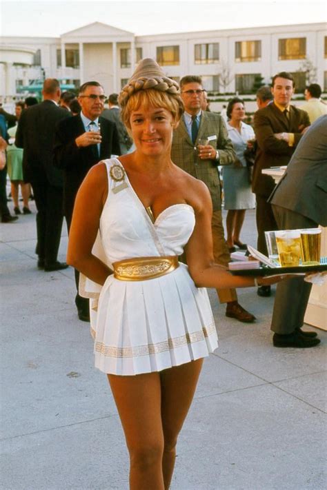 Cocktail Waitress At Caesars Palace C 1968 R Thewaywewere
