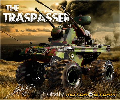 The Traspasser Tank Monster Truck By Stfno On Deviantart