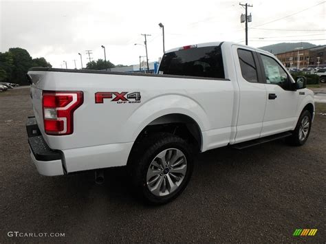 2018 Oxford White Ford F150 Stx Supercab 4x4 128948965 Photo 2