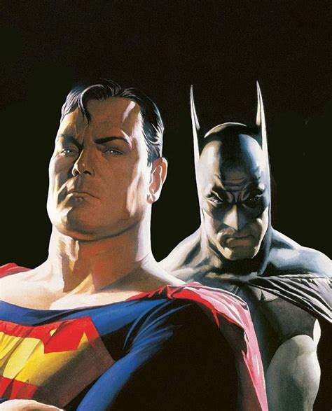 Superman And Batman By Alex Ross Alex Ross Batman And Superman Comic