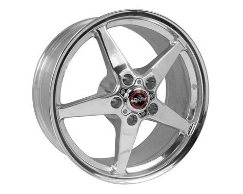 Race Star Wheels 92 Drag Star Wheel 17x95 5x475 19mm Polished Silver