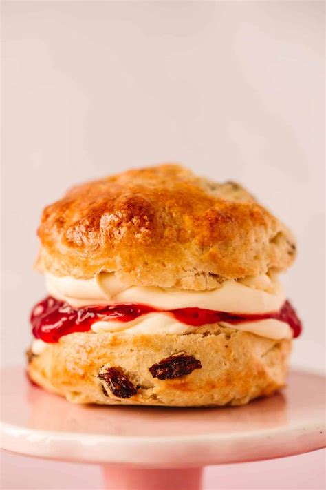 Fruit Scones That Are Golden On The Outside Light And Fluffy In The