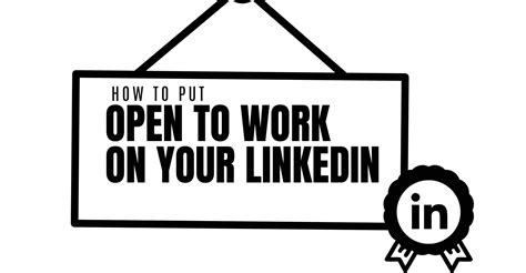 How To Put Open to Work on Your LinkedIn | Maverrik