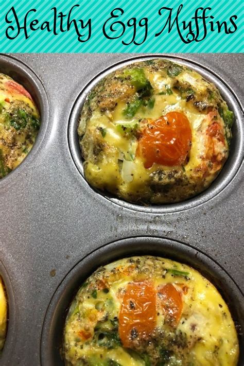 Healthy Egg Muffins Recipe Egg Muffins Breakfast Healthy Egg