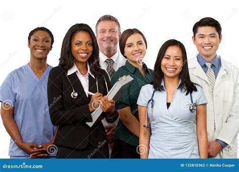 Diverse Group Of Healthcare Providers Stock Photo Image Of