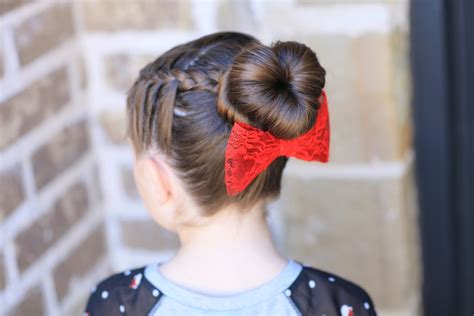 Hair is a reflection of a girl's identity and her personality. How to Create a Love Bun | Valentine's Day Hairstyles ...