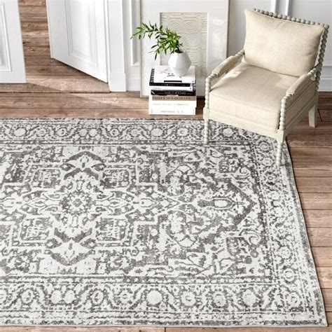 Oriental kitchen has a great diner menu. Kelly Clarkson Home Hannah Oriental Light Gray Area Rug ...