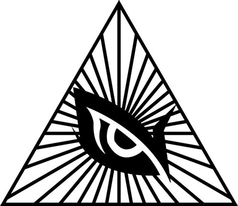Eye Of Providence Freemasonry Illuminati Eye Symbol Clipart Large