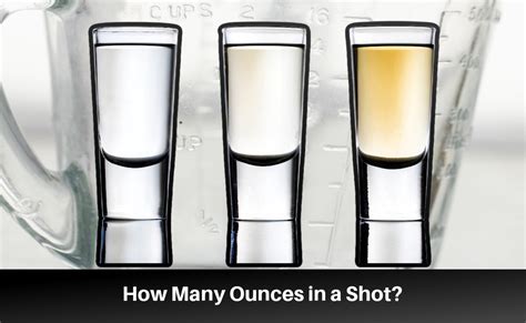 [infographic] How Many Ounces In A Shot Glass 06 2023
