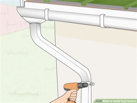 How To Install Vinyl Gutters 13 Steps With Pictures Wikihow