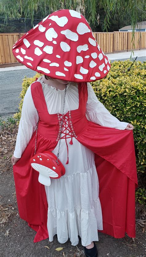 My Daughters Mushroom Halloween Costume Ranthropomorphicfungi