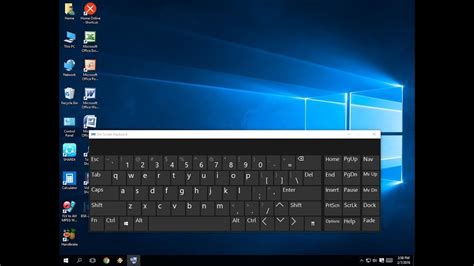 Shortcut Key To Open On Screen And Touch Keyboard In Windows Pc Youtube