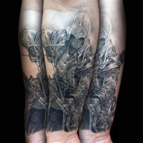 Epic Assassins Creed Tattoo Designs For Men Guide