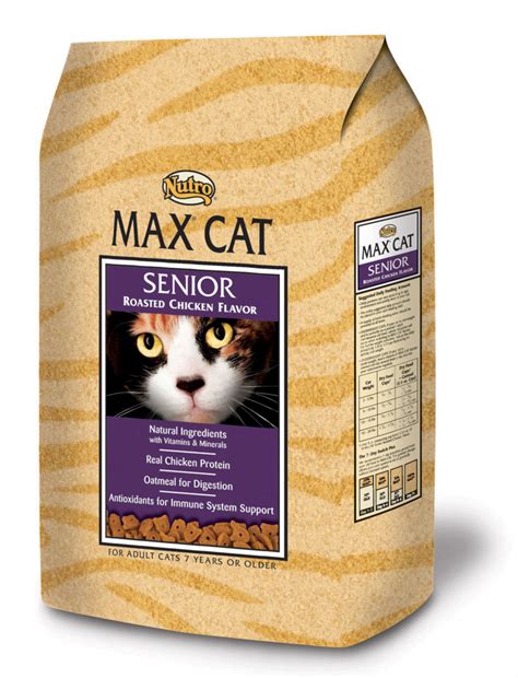 Acquired nutro products in 2007. Nutro Max Senior Dry Cat Food | PetFlow