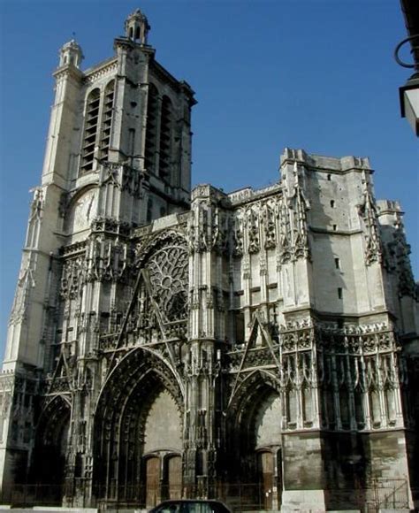 Cathédrale Saint Pierre Et Saint Paul Troyes Structurae