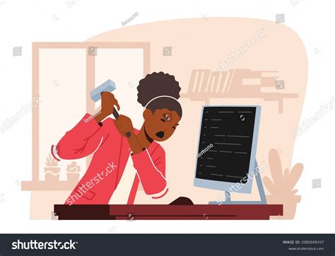 Woman Smashing Computer Images Stock Photos Vectors Shutterstock