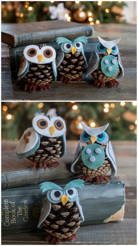 This listing includes 1 lovely plush owl just the right size for little hands, or perfect to give for a baby shower gift,or to decorate the bed or the room with it. 20 Magical DIY Christmas Home Decorations You'll Want Right Now - DIY & Crafts