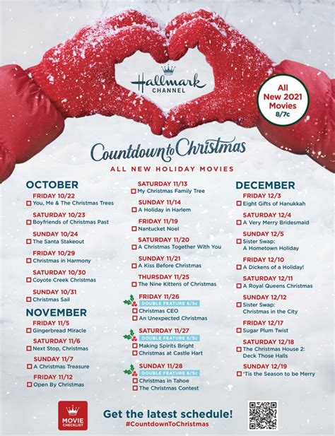 December 2021 Hallmark Channel Christmas Movies Schedule Lola Lambchops