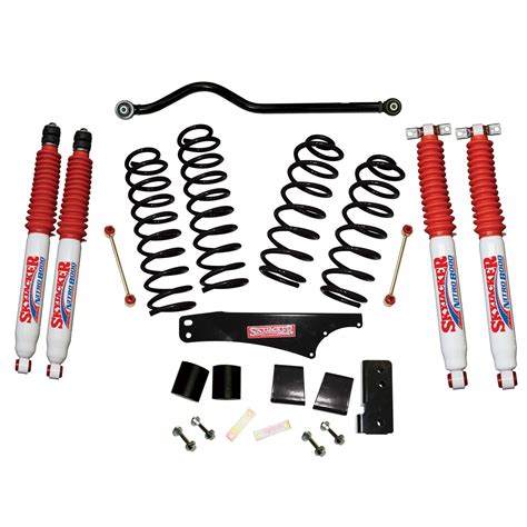 Softride Coil Spring Lift Kit 07 18 Wrangler Jk 25 35 Inch Front And