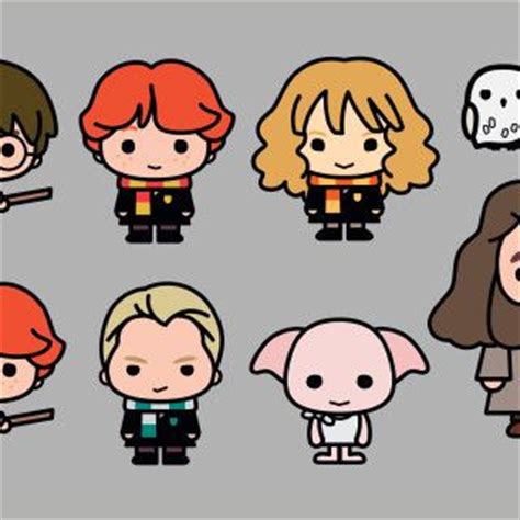 A lire sur allociné : Hand drawn kawaii designs Harry Potter | potterhead | Harry potter cartoon, Harry potter ...