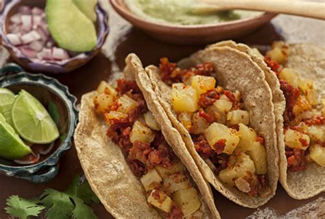 Tacos De Chorizo Con Papas Receta Mexicana