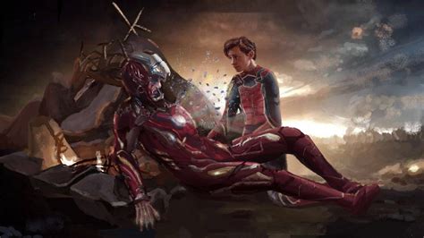 Iron Man And Spiderman X Wallpaper Teahub Io