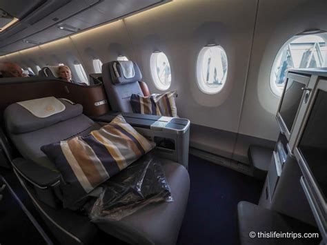 New Lufthansa A350 900 Business Class Review