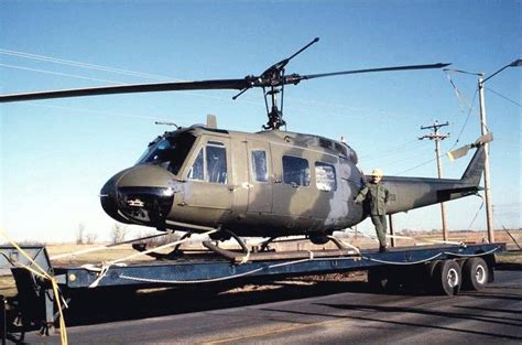 Uh 1 Huey Helicopter Military Aircraft