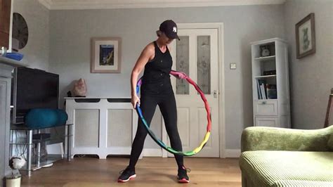 Weighted Hula Hoop Workout For Beginners Part Mins Youtube