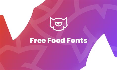Best Free Food Font Collection 2020 Monsterpost