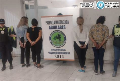 Detienen A Cuatro Mecheras En Aguilares Comunicación Tucumán