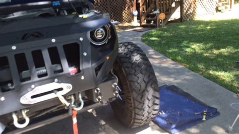 Fab Fours Jeep Jk Front Fender Installation Youtube