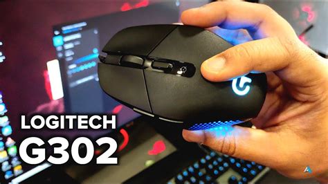 Logitech G302 Daedalus Prime Moba Gaming Mouse Review And Unboxing