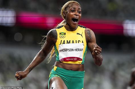 Jamaican Runner Elaine Thompson Herah Smashes Flo Jos 33 Year Old