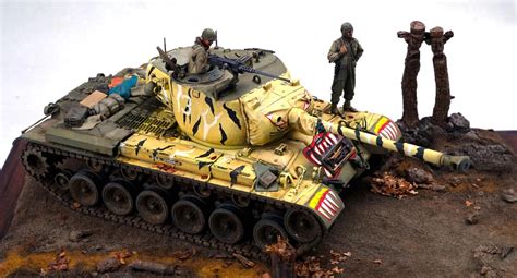 135 Korean War Us Army M46 Patton