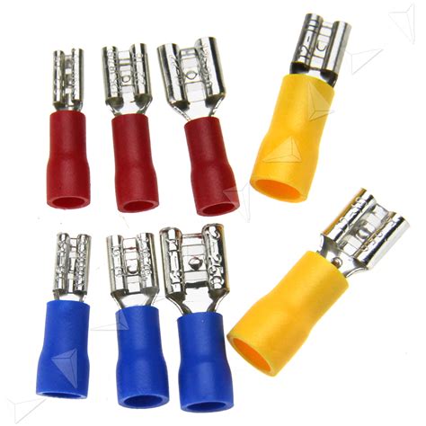 900pcs Insulated Assorted Electrical Wire Terminals Crimp Connector