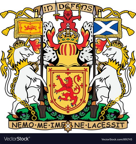 Scotland Coat Of Arms Royalty Free Vector Image