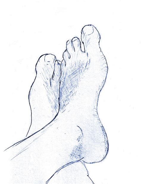 Crossed Feet Sketch By Barneycool On Deviantart