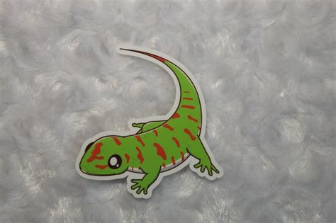 Super Kawaii Day Gecko Adorable Kawaii Reptile Friend For Etsy Canada