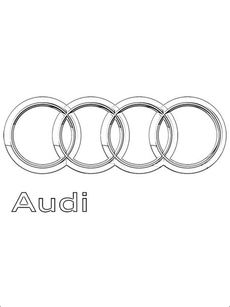 L'audi r8 tire son nom de la voiture de course homonyme, victorieuse aux 24 heures du mans. Coloriage Audi a imprimer | Coloriage à imprimer gratuit
