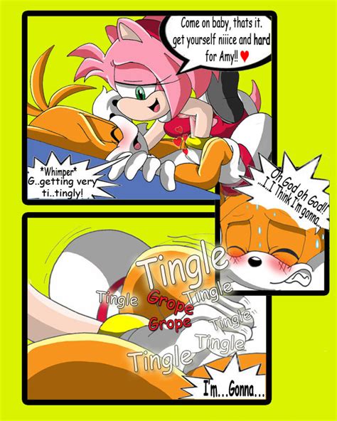 Rule 34 Amy Rose Anthro Blue Eyes Canine Dialog Dx Face Fox Green