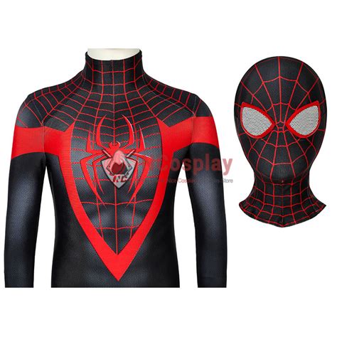 Ultimate Spider Man Cosplay Costume Spiderman Ps5 Miles Morales
