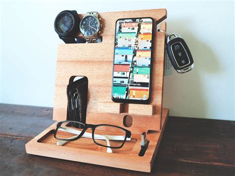Personalized Docking Station Fathers Day T For Him Personalized