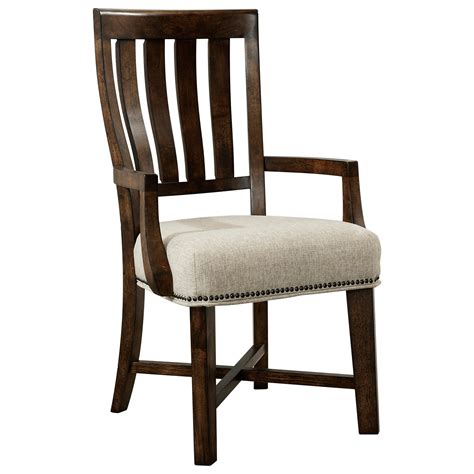 Broyhill Furniture Pieceworks Arm Chair With Upholstered Seat Find