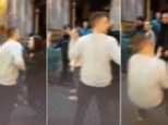 Shocking Moment Bouncer Knocks Out Babe Man Outside Club Daily Mail Online