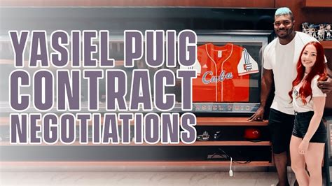 Yasiel Puig Contract Negotiations Rachel Luba Vlog Youtube