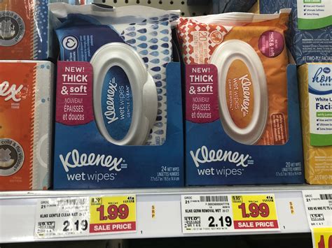 new kleenex coupon wet wipes as low as 0 99 at kroger kroger krazy