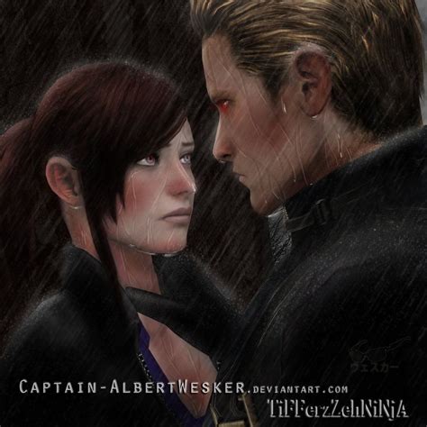 Wesker And Claire Tyrant Resident Evil Resident Evil Wesker Resident Evil Video Game Resident