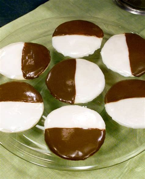 Black And White Cookies Martha Stewart Recipes Cookie Recipes Dessert Recipes Bar Recipes